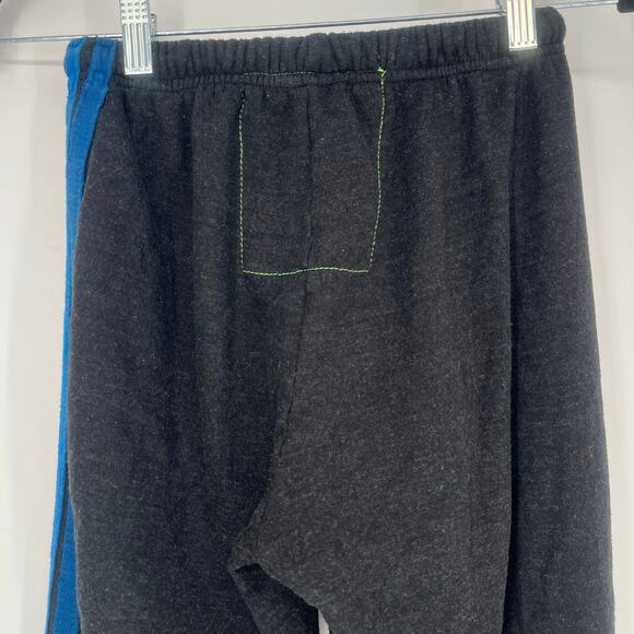 Aviator Nation 5 Stripe Sweatpant Charcoal Size XS Unisex - Picture 5 of 10